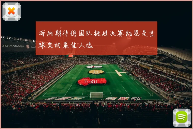 海纳期待德国队挺进决赛凯恩是金球奖的最佳人选